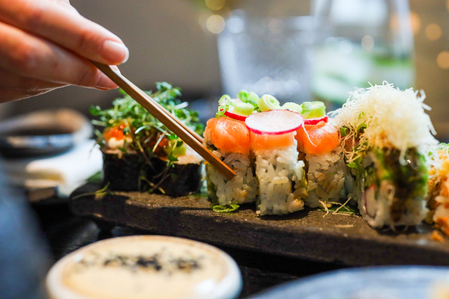 Luksuriøs sushi-menu på Karma Sushi til en vild pris