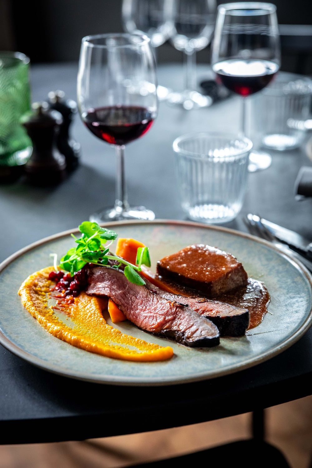 Tre retters luksus menu til KUN 299 kr. på Restaurant MellemRum i Aarhus