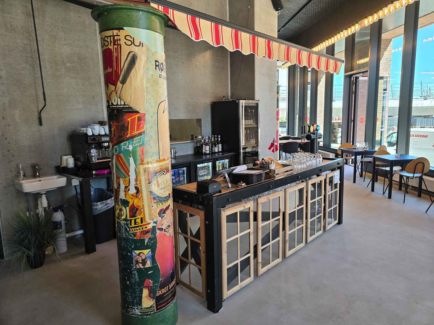 Nyåbnet Aarhus-bistro - burgermenu til kun 89 kr.