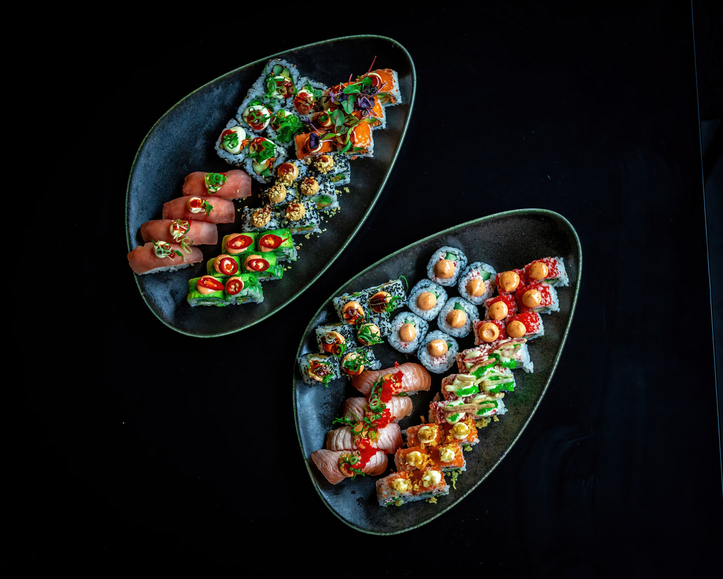 Bliv forkælet med en Luksus Sushi-Box i Aarhus til en vild pris