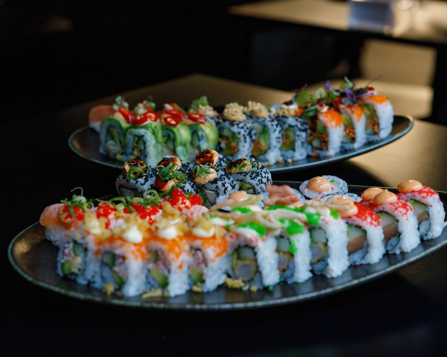 Bliv forkælet med en Luksus Sushi-Box i Aarhus til en vild pris