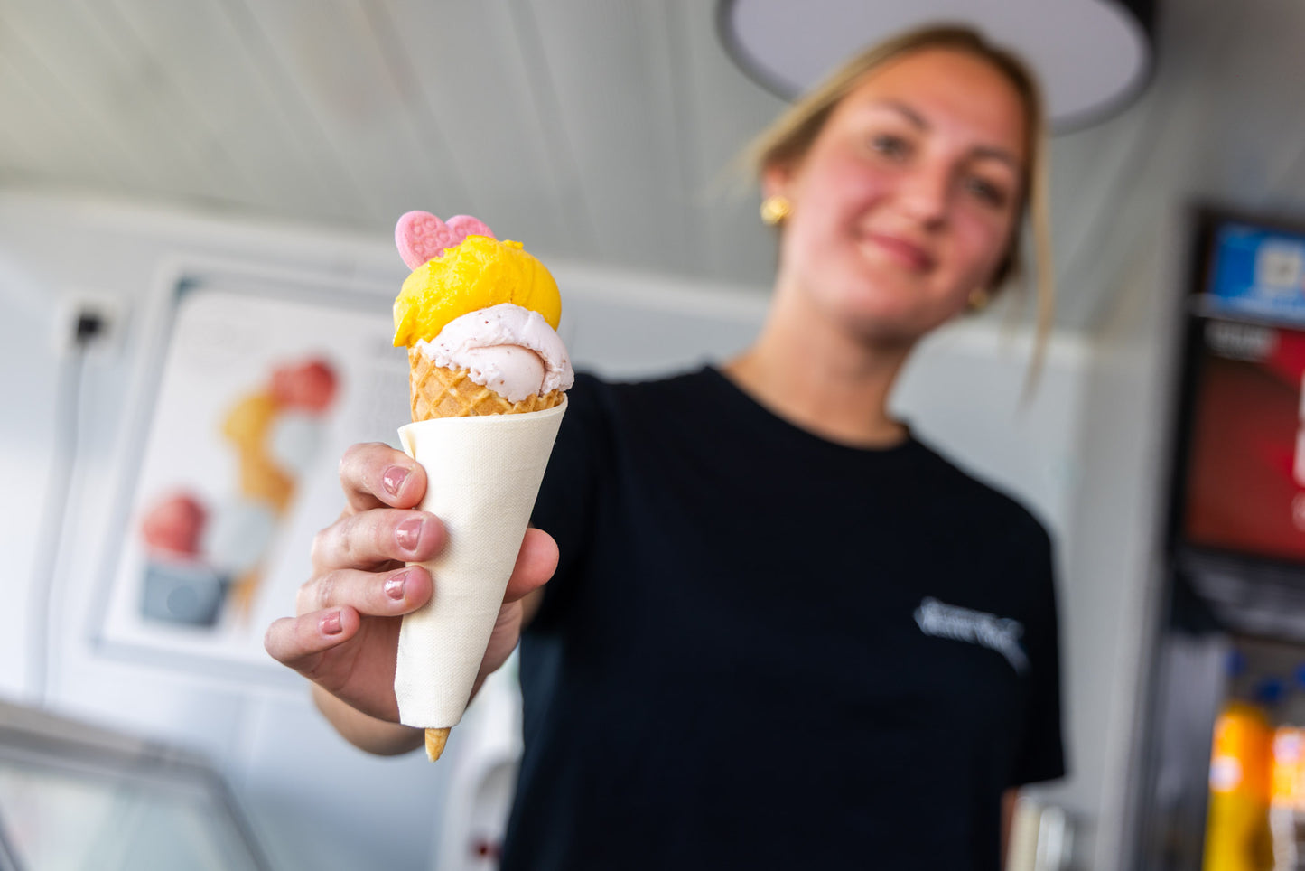 Totaloplevelse med stegt flæsk og is på Vestre Bådelaug til Hype-pris