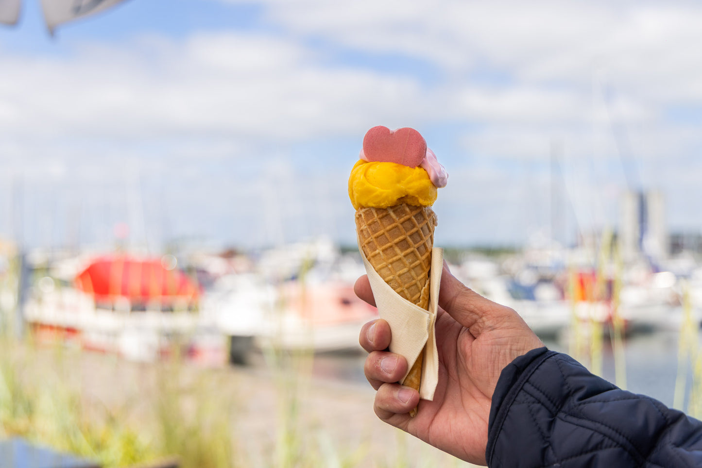 Totaloplevelse med stegt flæsk og is på Vestre Bådelaug til Hype-pris