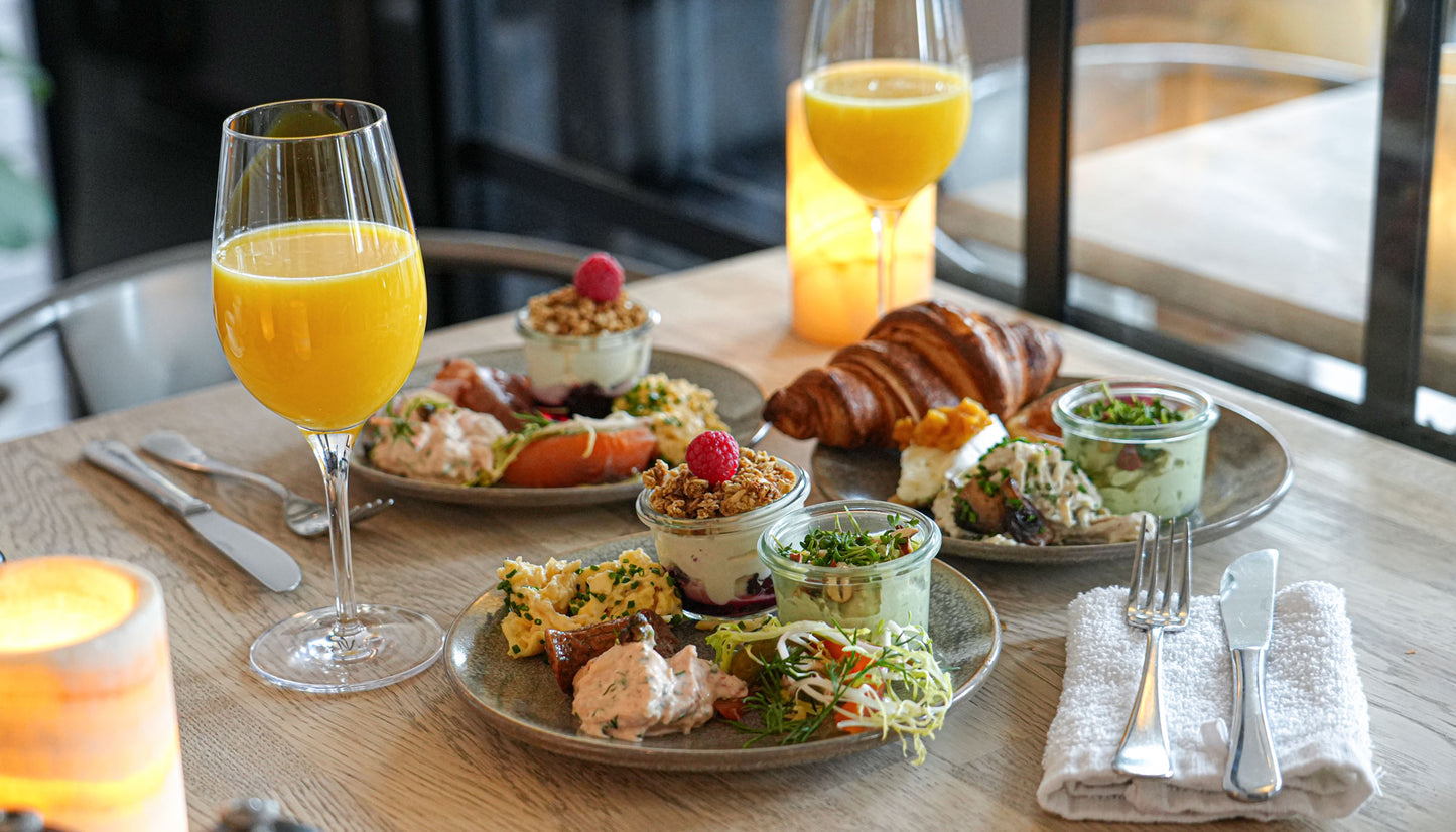 Ny brunch-buffet på Bistro V – kun 149 kr.
