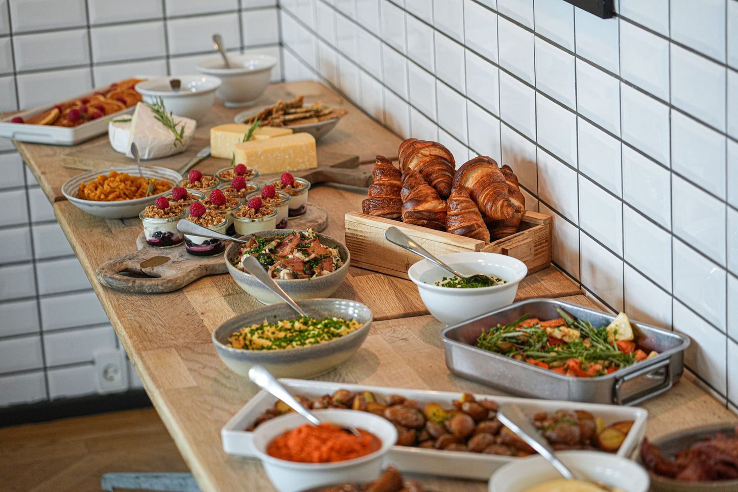 Ny brunch-buffet på Bistro V – kun 149 kr.